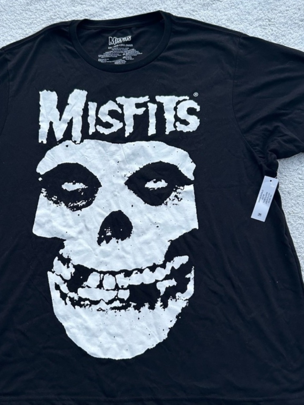 Misfits t-shirt NWT punk rock band tee men’s size 2XL graphic black tee unisex